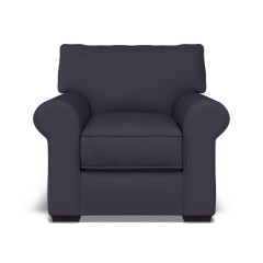 furniture vermont fixed chair shani indigo plain front