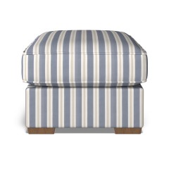 furniture vermont fixed ottoman fayola indigo weave front