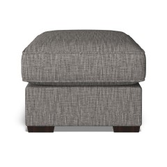 furniture vermont fixed ottoman kalinda charcoal plain front