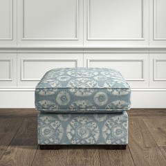 furniture vermont fixed ottoman nubra denim print lifestyle