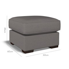 furniture vermont fixed ottoman shani granite plain dimension