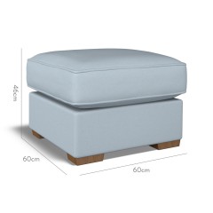 furniture vermont fixed ottoman shani sky plain dimension