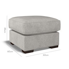 furniture vermont fixed ottoman yana fog weave dimension