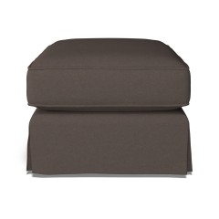 Vermont Loose Cover Small Stool Shani Espresso