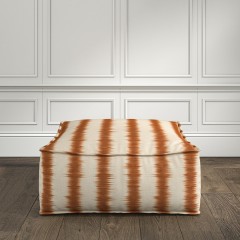 furniture zen pouffe aarna rust print lifestyle