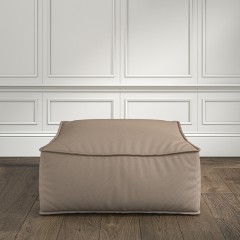 furniture zen pouffe shani taupe plain lifestyle