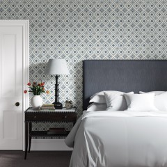 Bantry Headboard Amina Indigo