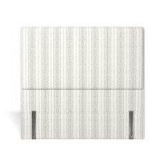 headboard bantry bodo stripe charcoal print front