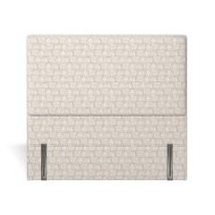 headboard bantry ellora taupe print front