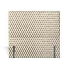 headboard bantry indira charcoal print front