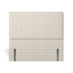 headboard bantry lotus linen print front