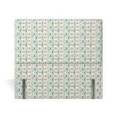 headboard bantry odisha teal print front