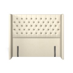 headboard bruton amina alabaster plain front