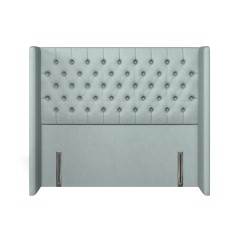 headboard bruton amina azure plain front