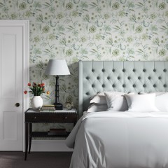 Bruton Headboard Amina Azure