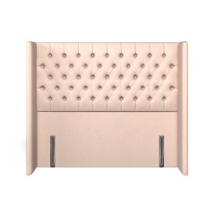 headboard bruton amina blush plain front