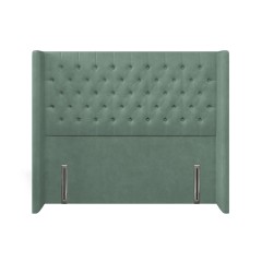 headboard bruton cosmos celadon plain front