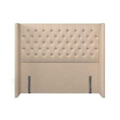 headboard bruton cosmos linen plain front