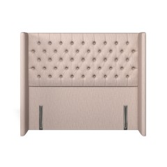 headboard bruton kalinda blush plain front