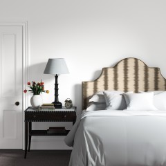 Izzie Headboard Aarna Graphite