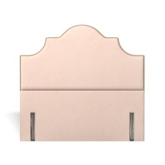 headboard izzie amina blush plain front