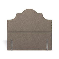 headboard izzie amina espresso plain front