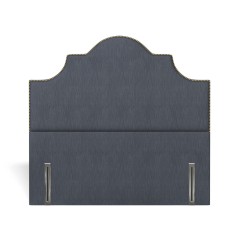 headboard izzie amina indigo plain front