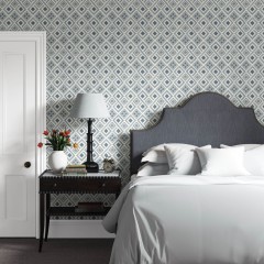 Izzie Headboard Amina Indigo