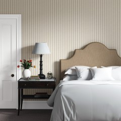 Izzie Headboard Amina Mocha