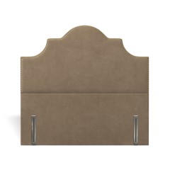 headboard izzie cosmos mushroom plain front