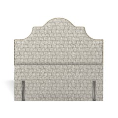 headboard izzie ellora graphite print front