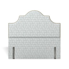 headboard izzie ellora steel blue print front