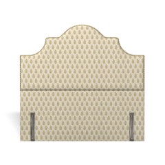 headboard izzie indira ochre print front