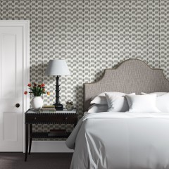 Izzie Headboard Kalinda Charcoal