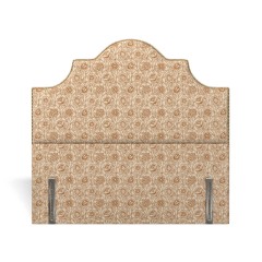 headboard izzie lotus ginger print front