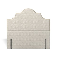 headboard izzie lotus linen print front