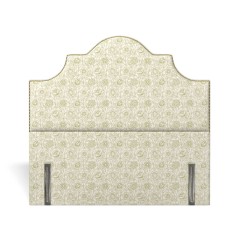 headboard izzie lotus moss print front