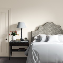 Izzie Headboard Nia Charcoal