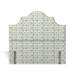 headboard izzie odisha teal print front