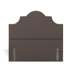 headboard izzie shani espresso plain front