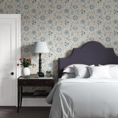 Izzie Headboard Shani Indigo