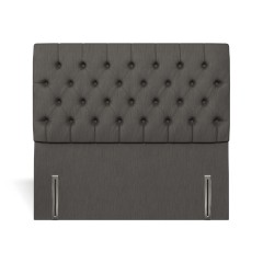 headboard kinsale amina charcoal plain front