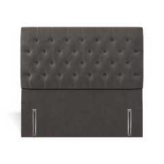 headboard kinsale cosmos graphite plain front