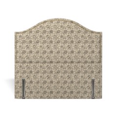 headboard marlborough lotus charcoal print front