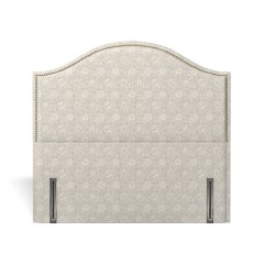 headboard marlborough lotus linen print front