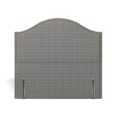 headboard marlborough sabra indigo weave front