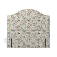 headboard marlborough shimla azure print front