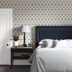 Painswick Headboard Cosmos Indigo