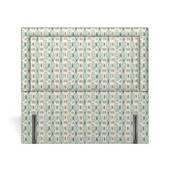 headboard painswick odisha teal print front