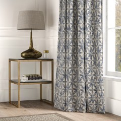 Bandhani Indigo Curtains